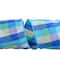 JAM Paper 4" x 10yd. Wired Dupioni Plaid Ribbon